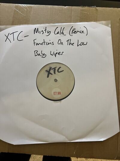 XTC - Misty Cold Remix Vinyl NM Rare Grime (Havana)