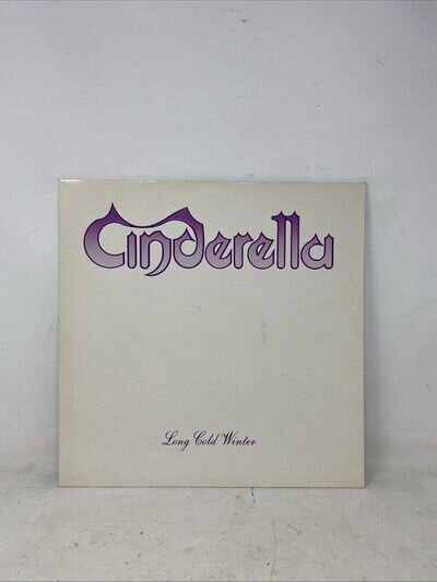 Cinderella - Long Cold Winter - 12” LP Vinyl Record - VERTIGO