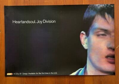 Joy Division Original Heart And Soul Promo Poster