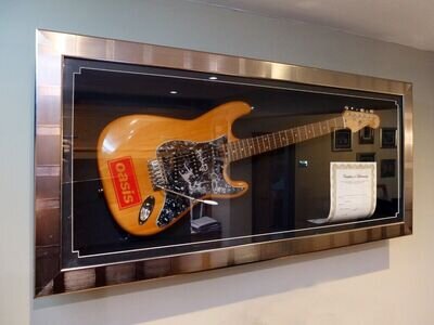 Oasis Autographed Electric Guitar