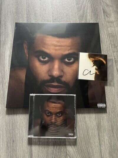 THE WEEKND Hurry Up Tomorrow SIGNED First Pressing Vinyl &CD Signed Art Card✍️