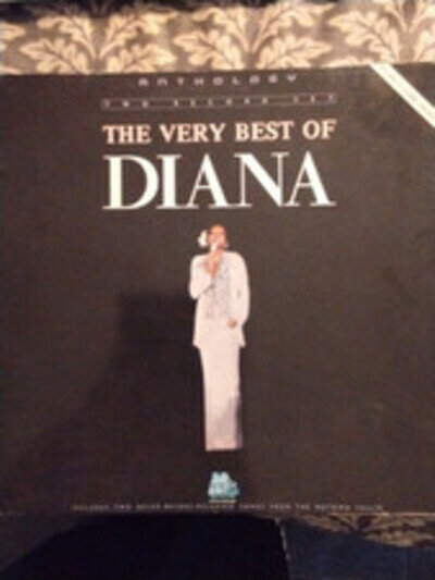 DIANA ROSS "THE VERY BEST OF DIANA ROSS-ANTHOLOGY" DOUBLE VINYL LP 1984 NM