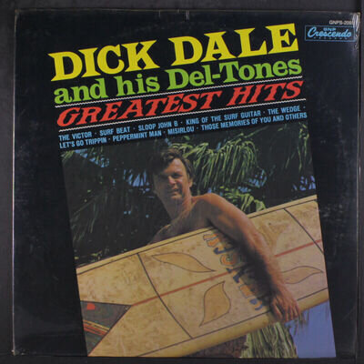 DICK DALE & DEL-TONES: greatest hits GNP 12" LP 33 RPM Sealed