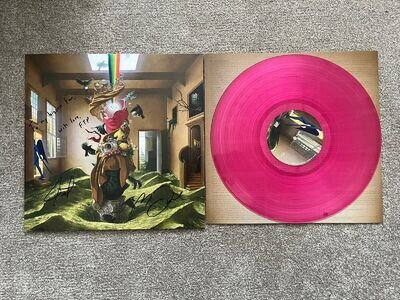 FOSTER THE PEOPLE PARADISE STATE OF MIND PINK VINYL (Hand Signed Sleeve) New