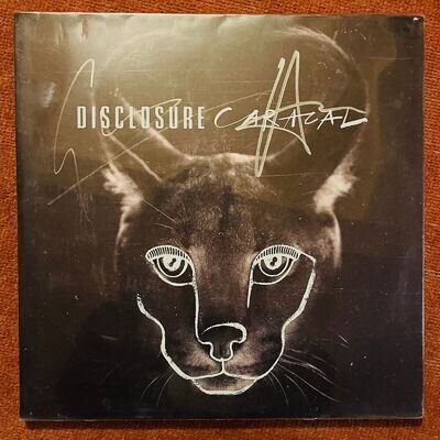 Disclosure Caracal Signed Gatefold Double 12" Vinyl LP 2015 PMR / Island Records