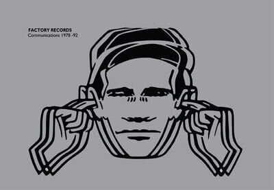 FACTORY RECORDS - GREY - USE HEARING PROTECTION POSTER - A2