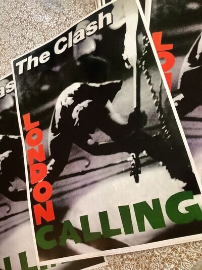 The Clash “LONDON CALLING" A3 SIZE POSTER FREEPOST FREEPOST