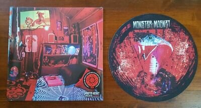 Monster Magnet 2LP SEALED Cobras & Fire LTD RED VINYL Mastermind Redux SLIPMAT