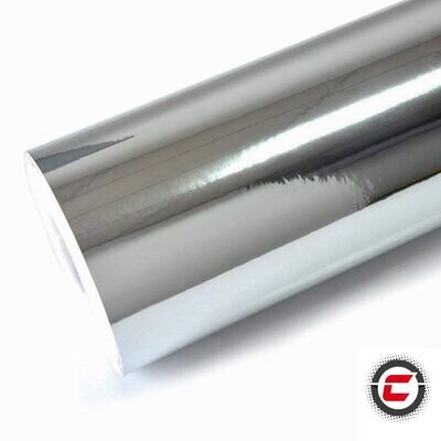 Mirror Chrome Vinyl Car Wrap (Air/Bubble Free) Various Size & Colours