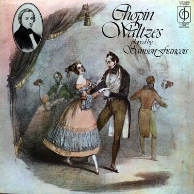 Frédéric Chopin Played By Samson François - Chopin Waltzes (LP, Album, RE)