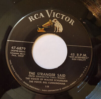 Voices Of Walter Sch - Stranger Said / Sweet Sugar Cane - Used Vinyl - A8100z