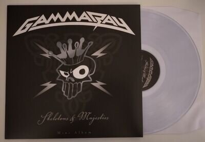 Gamma Ray SKELETONS AND MAJESTIES Clear Vinyl LP 2023 Ltd. Edition