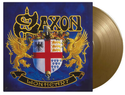 SAXON Lionheart LP Album vinyl record limited gold numbered 180gram 2024