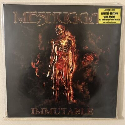 Immutable [Red Transparent, White & Black Marbled Vinyl] by Meshuggah