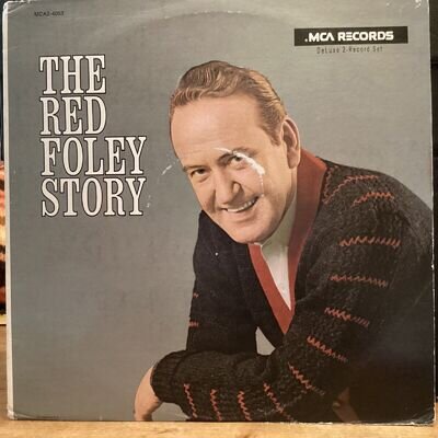 12”DOUBLE ALBUM. THE RED FOLEY STORY. 1980. MCA2-4053. PLUS INSERT.