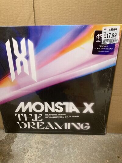 MONSTA X THE DREAMING VINYL LP, NEW & SEALED