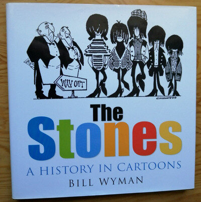 Rolling Stones - Bill Wyman The Stones Cartoons SIGNED 1st H/B Autographed Book