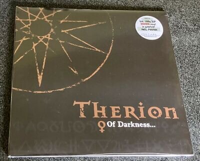 THERION-OF DARKNESS-ETCHED 2012 180g 2xLP BROWN VINYL-LIMITED 150-NEW & SEALED