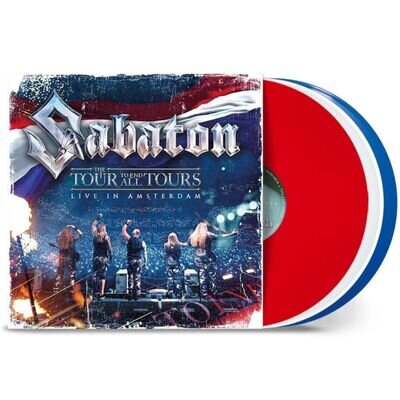 Sabaton The Tour To End All Tours Vinyl LP Red, White & Blue Colour 2024 NEW