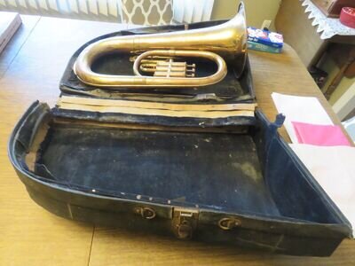 Vintage Tuba Willard Bryant Detroit Michigan (tested works)