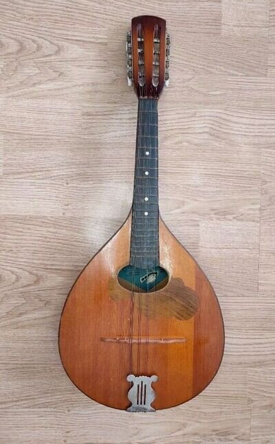 Vintage Mandolin Leningrad Balalaika USSR Soviet Folk Musical Instrument