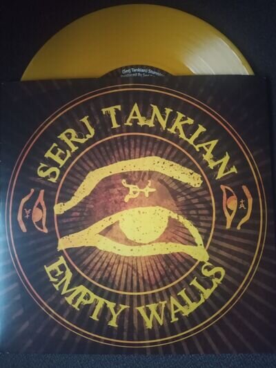 SERJ TANKIAN - EMPTY WALLS YELLOW VINYL 7" SINGLE System of a Down