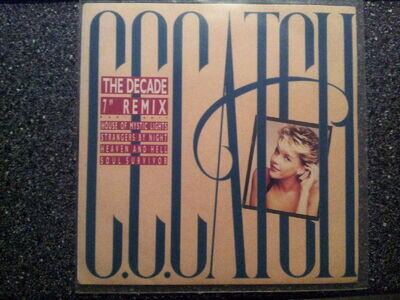 7" Single Vinyl C.C. Catch (Dieter Bohlen) - The Decade 7'' Remix SPAIN