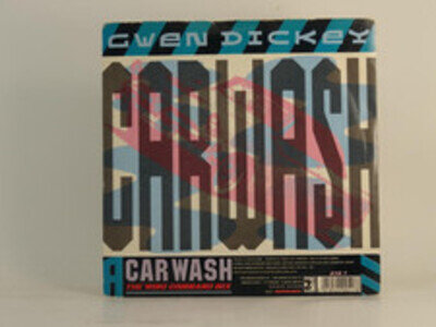 GWEN DICKEY CARWASH (71) 2 Track 7" Single Picture Sleeve SWAN SONG RECORDS