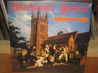 WITCHFINDER GENERAL - Friends Of Hell - LP - ANGEL WITCH, WITCHFYNDE, NWOBHM !!