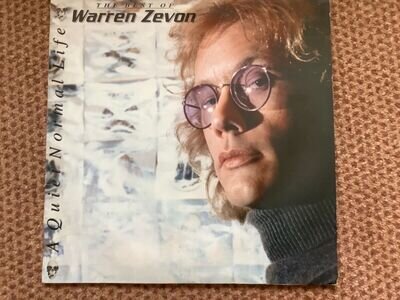 vinyl record LP Warren Zevon the best of Warren Zevon 1986 UK pressing a-2 b-2