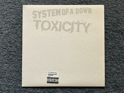 System Of A Down - Toxicity 7" (2002) / Limited Edition Red Vinyl / Serj Tankian