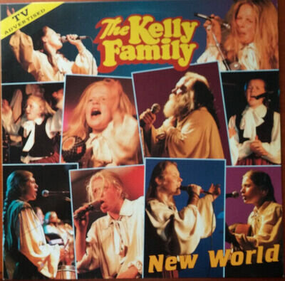 Kelly Family - New World - Used Vinyl Record - A7700z