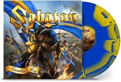 Sabaton - Carolus Rex - Blue Yellow Sunburst [New Vinyl LP] Blue, Colored Vinyl,