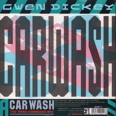 Gwen Dickey Car Wash 7" vinyl UK Swanyard 1990 pic sleeve SYR7