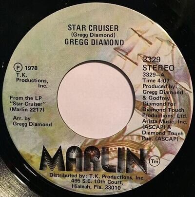 Gregg Diamond - Star Cruiser (7", Single)