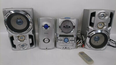 Vintage Pioneer Stereo System M-1521 with Remote - Retro Audio Set