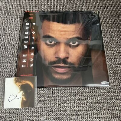 The Weeknd – Hurry Up Tomorrow Vinyl Record SEALED / SIGNED Card /500 ASSAI Obi