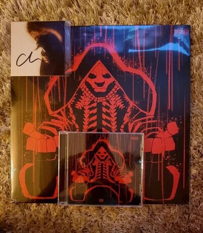 The Weeknd x Frank Miller Hurry Up Tomorrow Collector Ed Red Vinyl / CD Signed