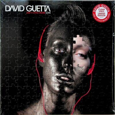 David Guetta- Just A Little More Love 2-LP NEW Limited Edition CLEAR VINYL 2019