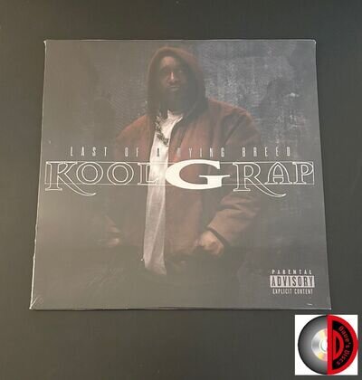 Kool G Rap Last Of A Dying Breed Red Marble Limited LP Nems Big Daddy Kane Rap