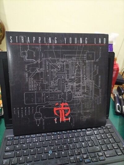 Strapping Young Lad' City" Listenable Records June 2021 Silver Vinyl Mint/ Mint