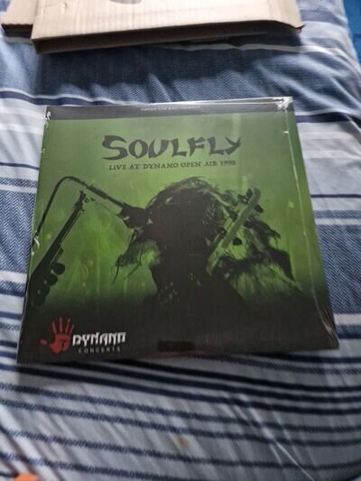 Soulfly Live At Dynamo Open Air 1998 New & Sealed Vinyl