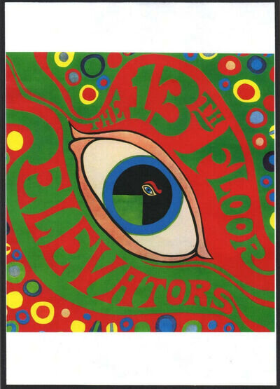 13th FLOOR ELEVATORS POSTER. A3 repro. Roky Erickson