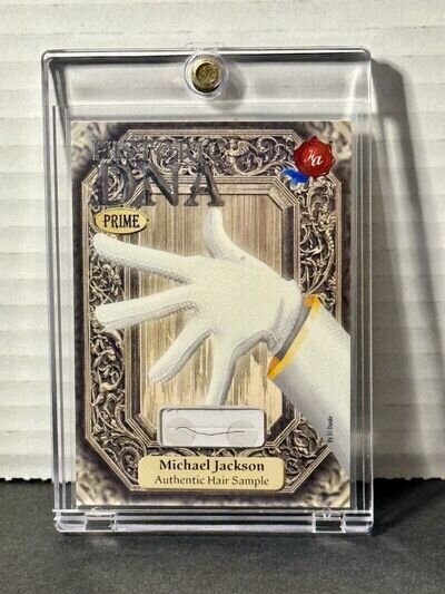 Michael Jackson DNA Hair Sample #4/20 2024 Historical Autographs Prime Historic