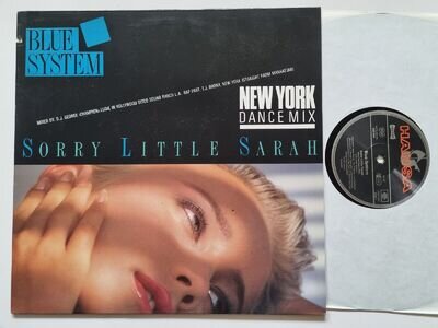 Blue System - Sorry Little Sarah (New York Dance Mix) 12'' Vinyl Maxi Germany