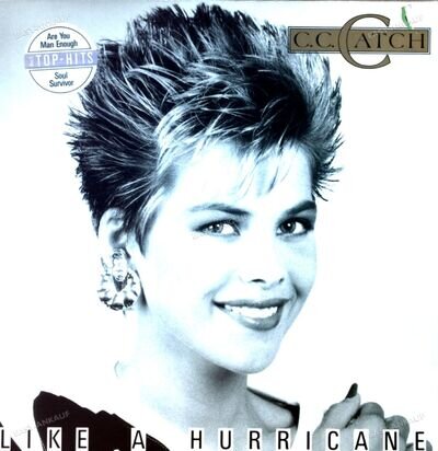 C.C. Catch - Like A Hurricane LP (VG/VG) .