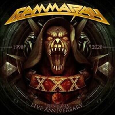 Gamma Ray 30 Years Live Anniversary (2CD+DVD) L.P. SET New 4029759170020