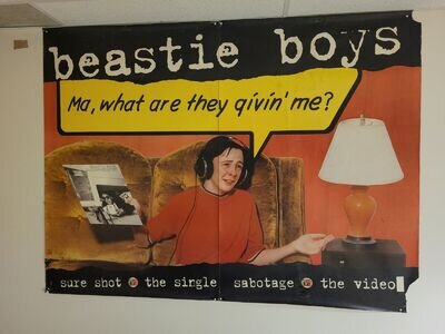 Beastie Boys Sure Shot XXL Poster VINTAGE RARE Check Your Head