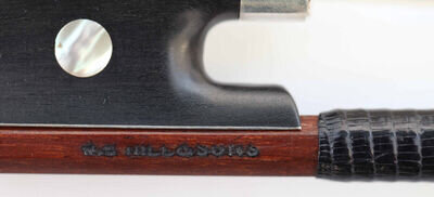 Old violin bow violin bow l'archet stamped Hill & Sons french violon viola