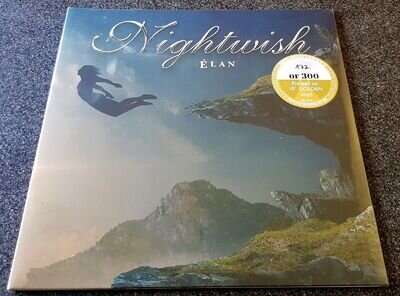 NIGHTWISH-ELAN-NUMBERED LIMITED 2015 GOLD VINYL 10" EP-300 ONLY-NEW & SEALED